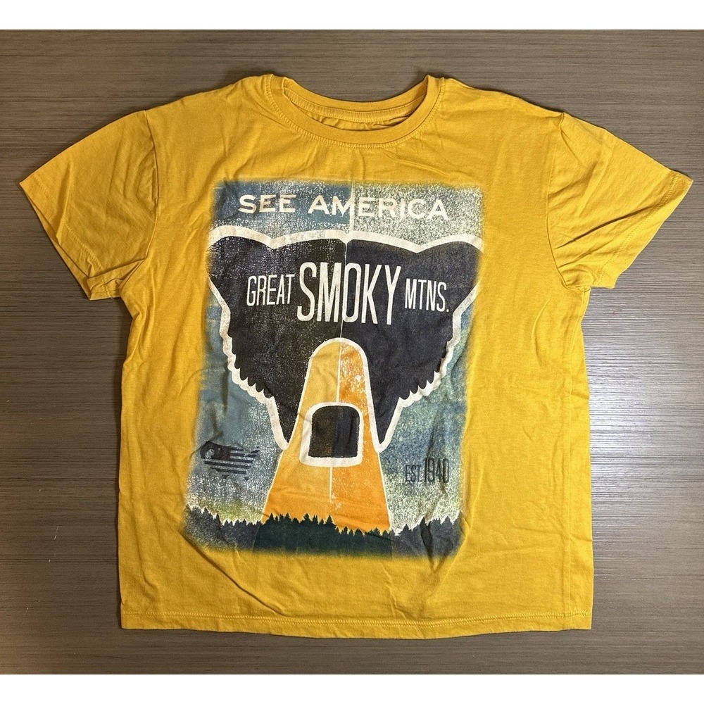 Creative Action Network Great Smoky‎ Mountains National Park Bear Shirt Small